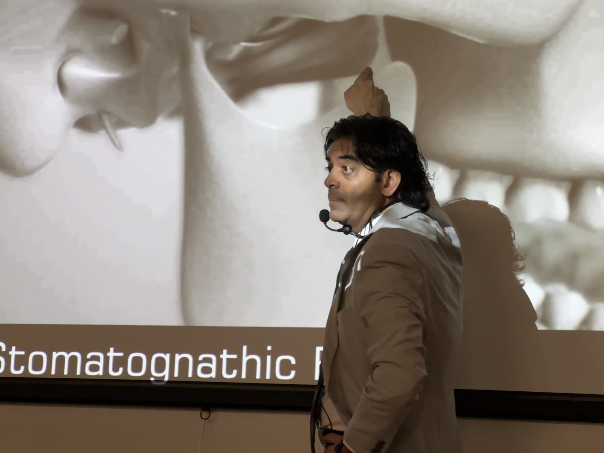 Dr. Sangiv I. Patel presenting